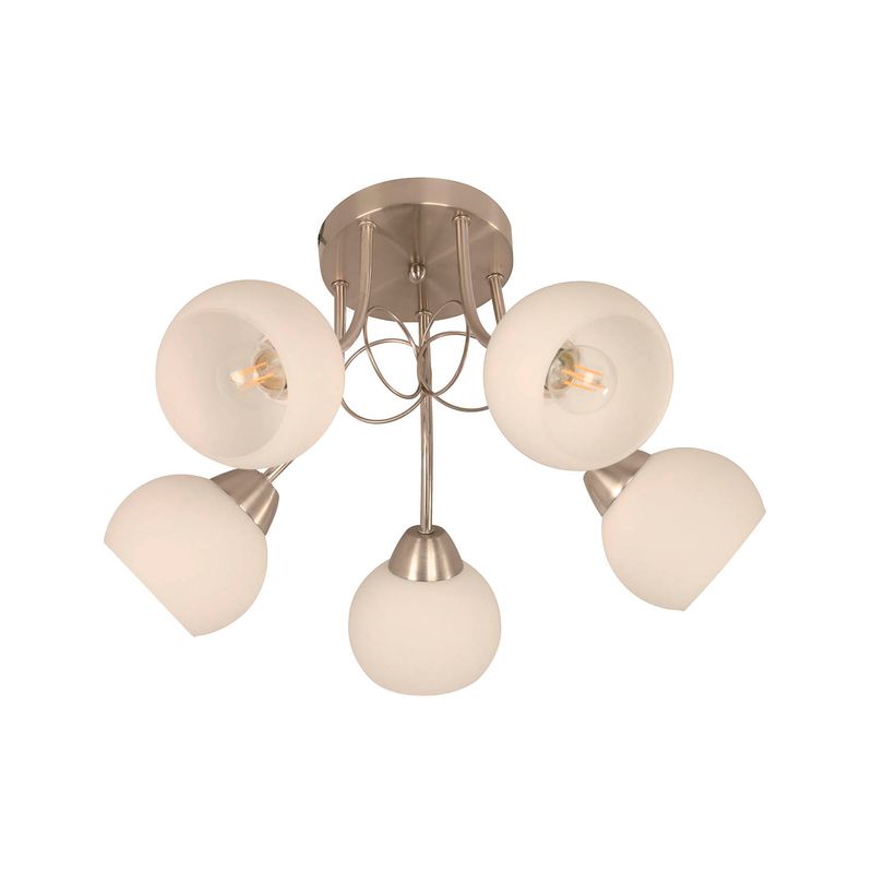 Lampara-D-Techo-Satin-Niquel-Esf-5L60We27
