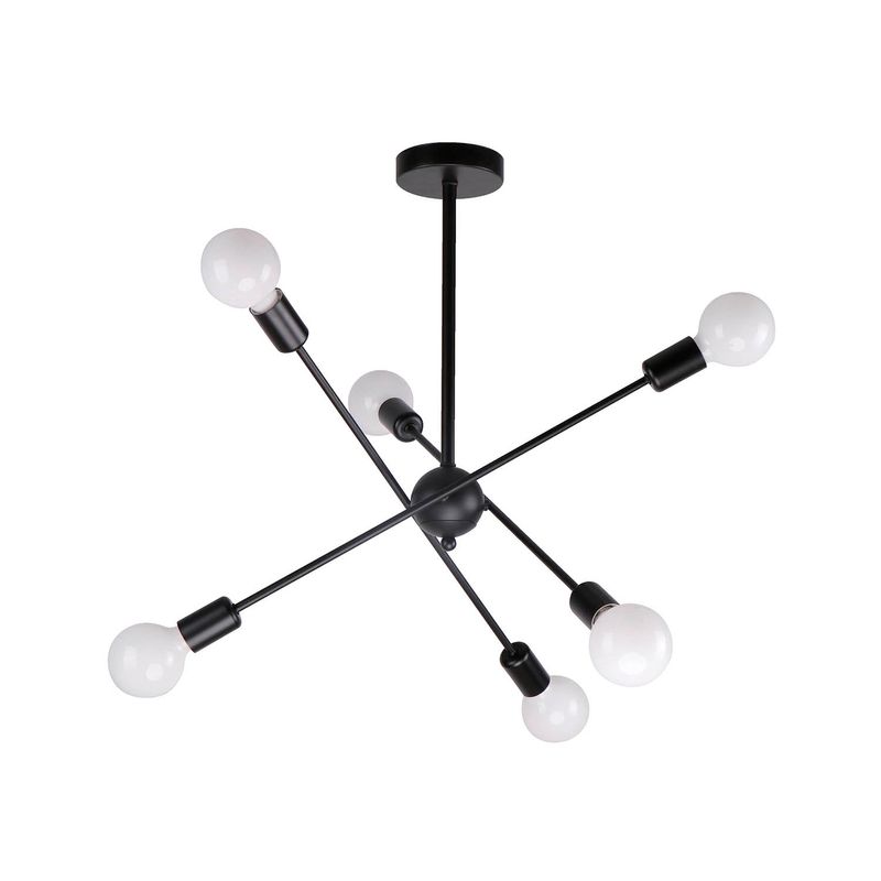Lampara-De-Techo-Ngr-6L-E27-40W