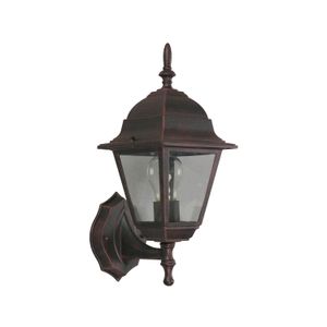 Farol D/Pared Oxido.4Vid. 1L100We27 - IKE LITE
