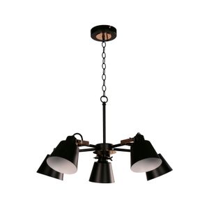 Lampara Colgante Ng.Refl. 5L 40W E27 - IKE LITE