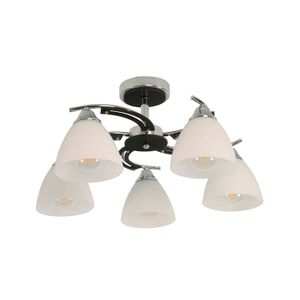 Lampara De Techo Est Crm Ng 5L E27 40W - IKE LITE