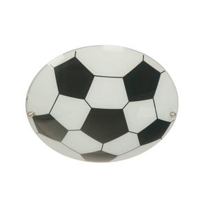 Plafon Balon 1L Blan/Negr 60We27 92621 - LUMICENTRO