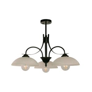 Lampara De Techo E27 3 L 60W Black - IKE LITE