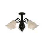 Lampara-De-Techo-E27-5-L-60W-Black