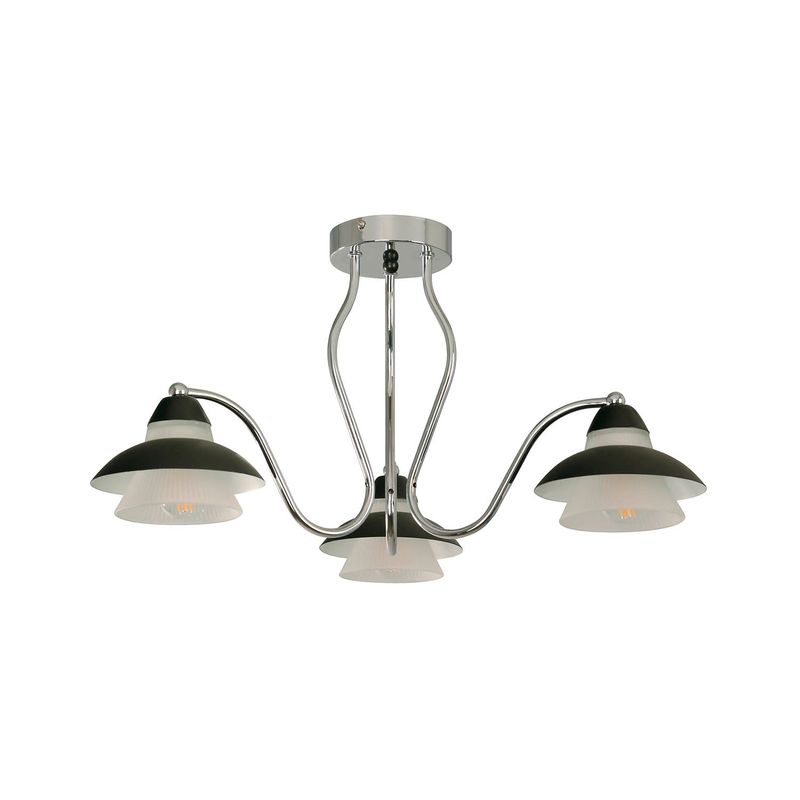 Lampara-Techo-E14-3L-40W-Bk-Cr