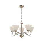 Lampara-Techo-E27-5L-60W-Sand-Nickel