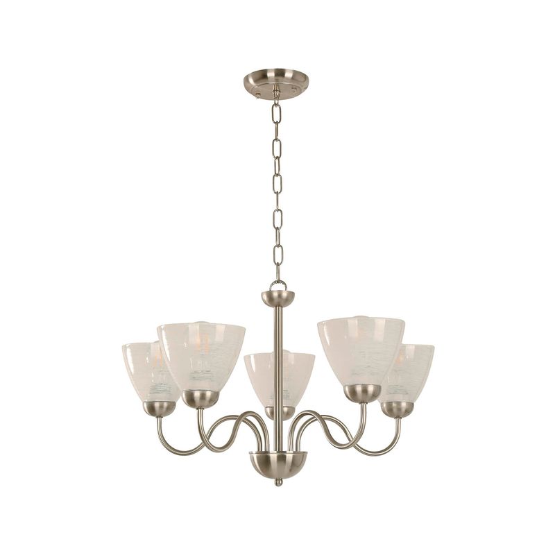 Lampara-Techo-E27-5L-60W-Sand-Nickel