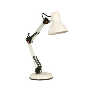 Lámpara de escritorio con brazo extensible de 1 luz con boquilla E27 - IKE LITE