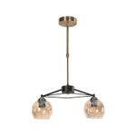 Lampara-Colgante-Negro-Bronce-Antiguo-2L-E27