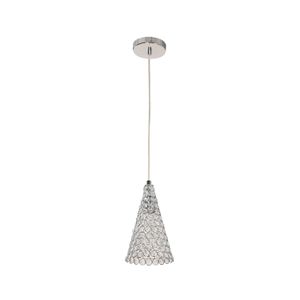 Lampara Colgante 1L Cono/Malla 1L40We27 20641- - IKE LITE