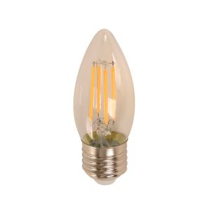 Foco Led Torpedo Filamento E27 4W 3000K - ECO MAX