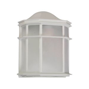 Farol D/Pared Alumi 1L Bla 60We27 2780-1 - IKE LITE