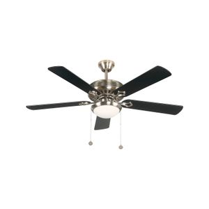 Vent.Techo 52" E-27 Acab. Satin Niquel C/R - DESIGNERS LIGHTING