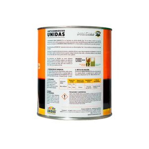 Pintura anticorrosiva Brillante con vehículo alquídico Tipo 1 1lt. - PINTURAS UNIDAS