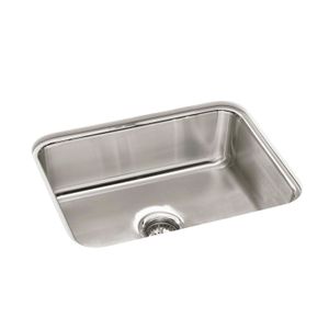 Fregadero para cocina McAllister de acero inoxidable con 1 poceta para montaje inferior de 23-1/2". - KOHLER
