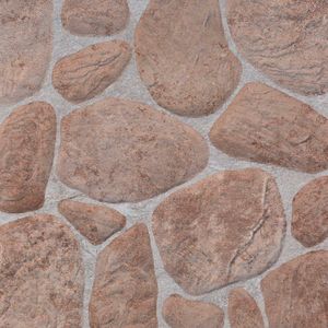 Cerámica Colorado Grava tipo piedra mate con relieve café 45X45 acabado natural piso pared cj 1,82m². - GRAIMAN