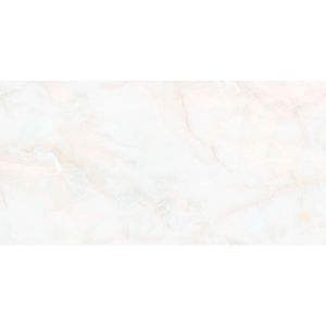 Porcelanato Onice esmaltado mate blanco liso rectificado 60X120 espesor 10,1mm piso pared cj2,16m². - GRAIMAN