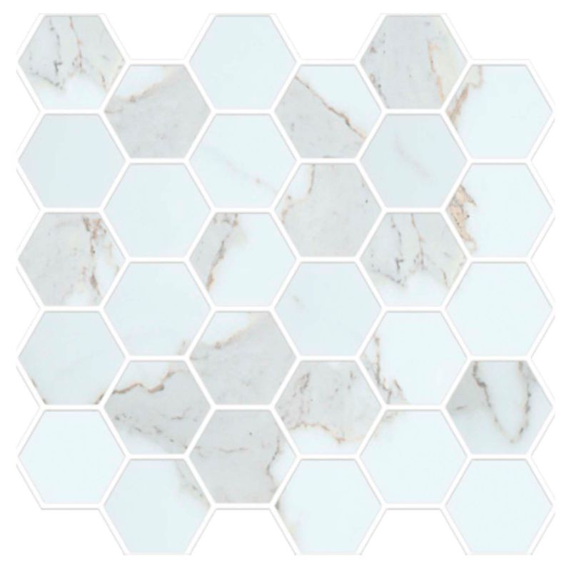 Mosaico-Hexagono-Carrara-Brill-27X27-C-U