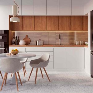 Cenefa Ladrillo Rose Gold 7x29 tipo ladrillo ideal para backsplash de cocina baño C/U. - GRAIMAN
