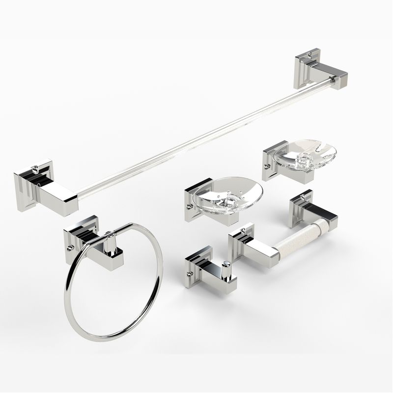 Juego-de-accesorios-para-baño-TAMESIS-de-6-piezas-cromadas.