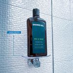 Accesorio-para-baño-BARU-de-acrilico-de-alta-resistencia-con-soporte-en-ABS-cromado.