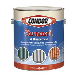 Pintura en Base agua Eternacryl Base UI E200 1 gl. - CONDOR