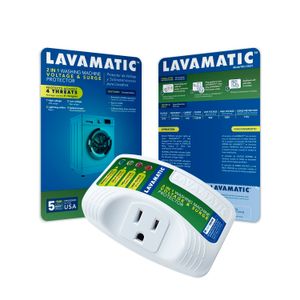 Protector de voltaje LAVAMATIC para lavadora y secadora 110V. - LAVAMATIC