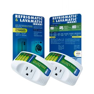Kit protector de voltaje para refrigeradora y lavadora. - MATIC