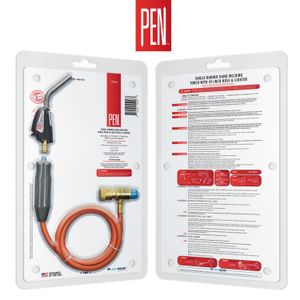 Antorcha para soldadura con encendedor y manguera para gas propano. - PEN
