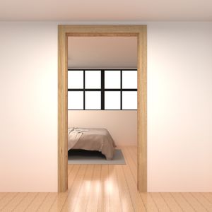 Marco y Tapamarco 100 RH MDP de 15mm AMARANTO de Melamínico AAA. - MUEBLE FACIL