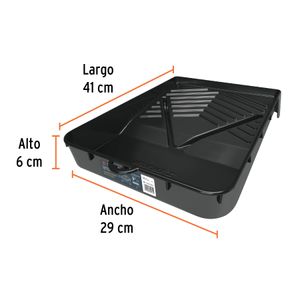 Bandeja plástica para pintura - TRUPER
