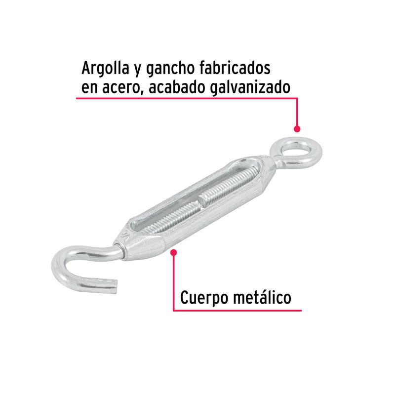 Tensor-zinc-1-4--gancho-argolla