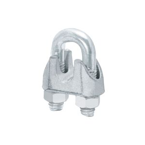 Grillete de hierro para cable de 3/8". - FIERO