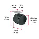 Rodaja-tipo-yoyo-de-50-mm-con-placa-sin-freno