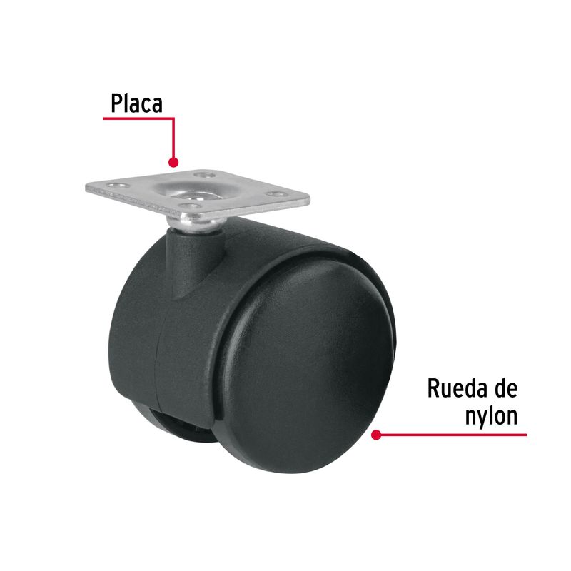 Rodaja-tipo-yoyo-de-50-mm-con-placa-sin-freno