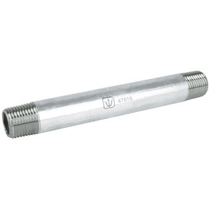 Niple de acero galvanizado 1/2" x 6" - FOSET
