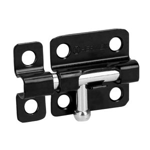 Picaporte negro de 2" - HERMEX