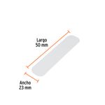 Tarjeta-6-tiras-23cm-antiderrapantes-blancas-50mm-c-abrasivo