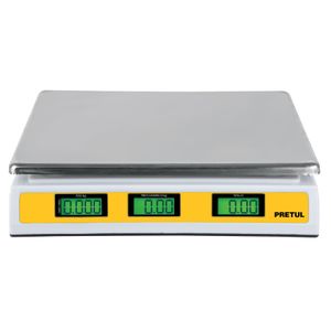 Balanza digital con 40kg de capacidad, multifunción
