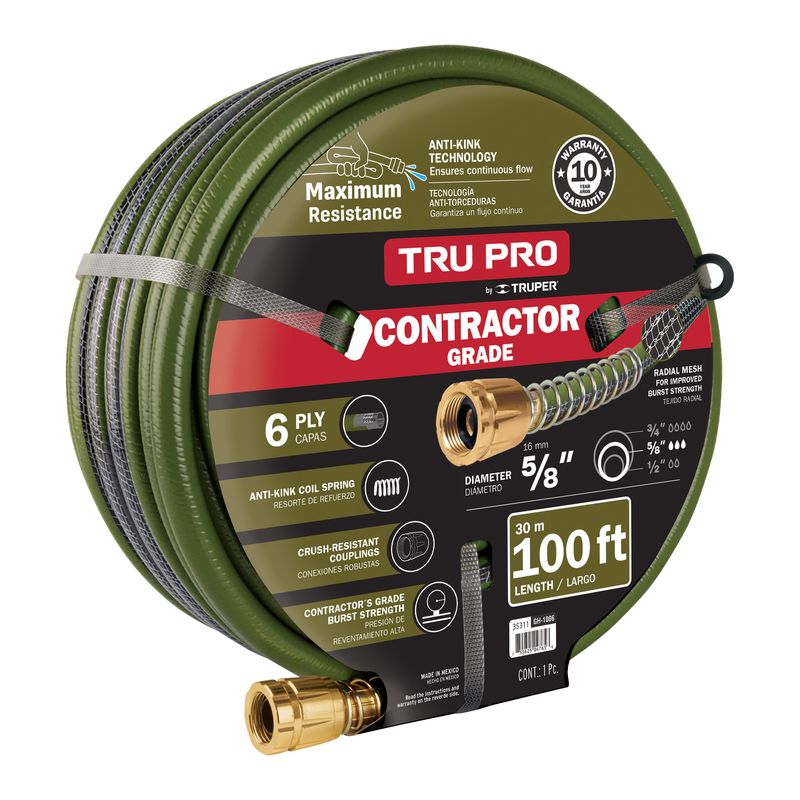TruPro-100ft-6ply-TP-5-8--garden-hose