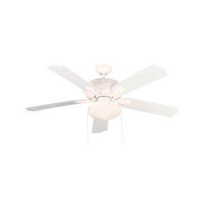 Vent. Techo 52" E27*2L* 60W Blanco 5Asprever - LUMICENTRO