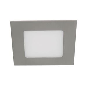 Panel Led Emp Cuad Niquel 6W 3000K Luz Calida - LUMICENTRO