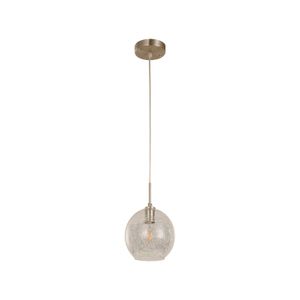 Lampara Colgante 1L Vid/Malla Sat/Niq. 5810-1 - LUMICENTRO