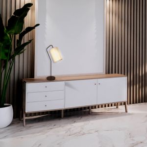 Lámpara de mesa CHOCOLATE de 1 luz Potencia de 60 Watts con base tipo E27 20751-9 - LUMICENTRO