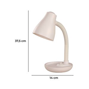 Lámpara de escritorio ovalada con cuello direccional - IKE LITE