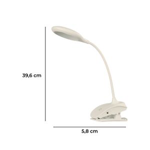 Lampara D/Escritorio Led 2.5W Acab. Bl - IKE LITE