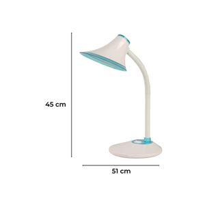 Lampara D/Escritorio Led Acab. Azul - IKE LITE