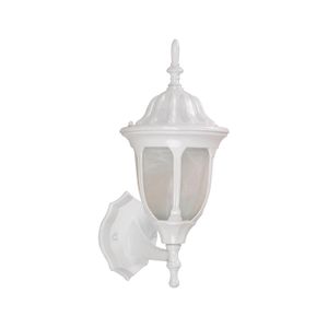 Farol D/Pared Alumi 1L Bla 60We27 5006-1 - LUMICENTRO