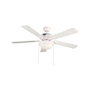 Ventilador De Techo 52" 2L E27 60W Blan - LUMICENTRO