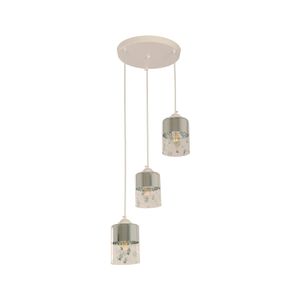 Lampara Colgante E27 3 L 60W Wt-Br - IKE LITE